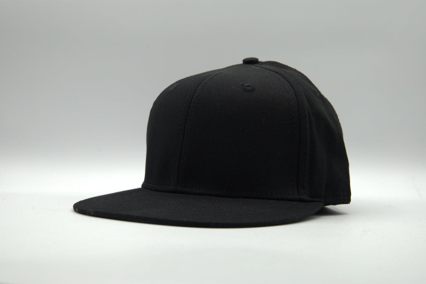 Cotton Flat Brim Fitted w/ Color Undervisor