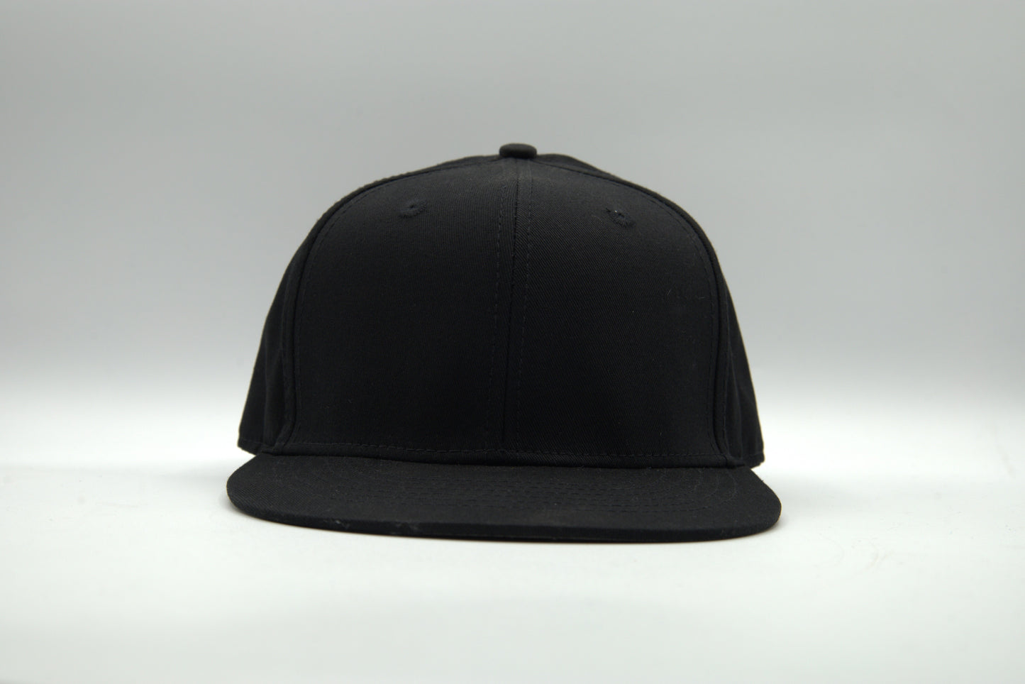 Cotton Flat Brim Fitted w/ Color Undervisor
