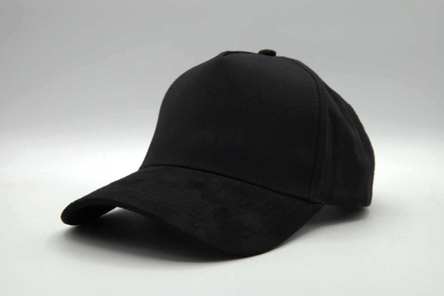 Suede Brim Snapback