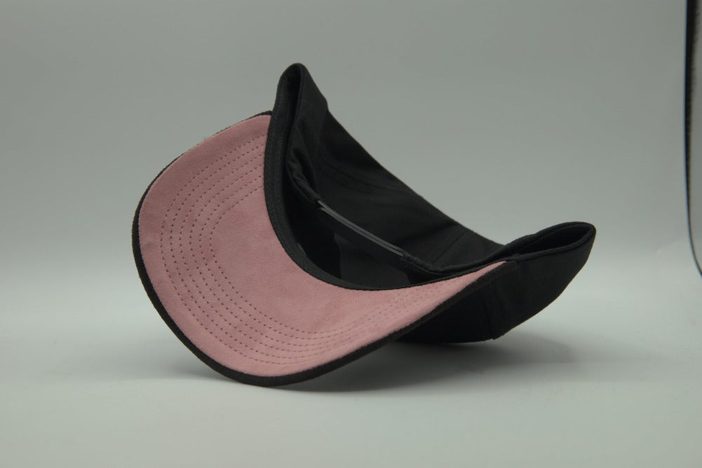 Suede Brim Snapback w/ Color Undervisor