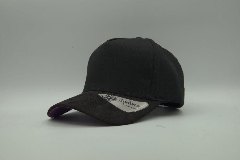 Suede Brim Snapback w/ Color Undervisor