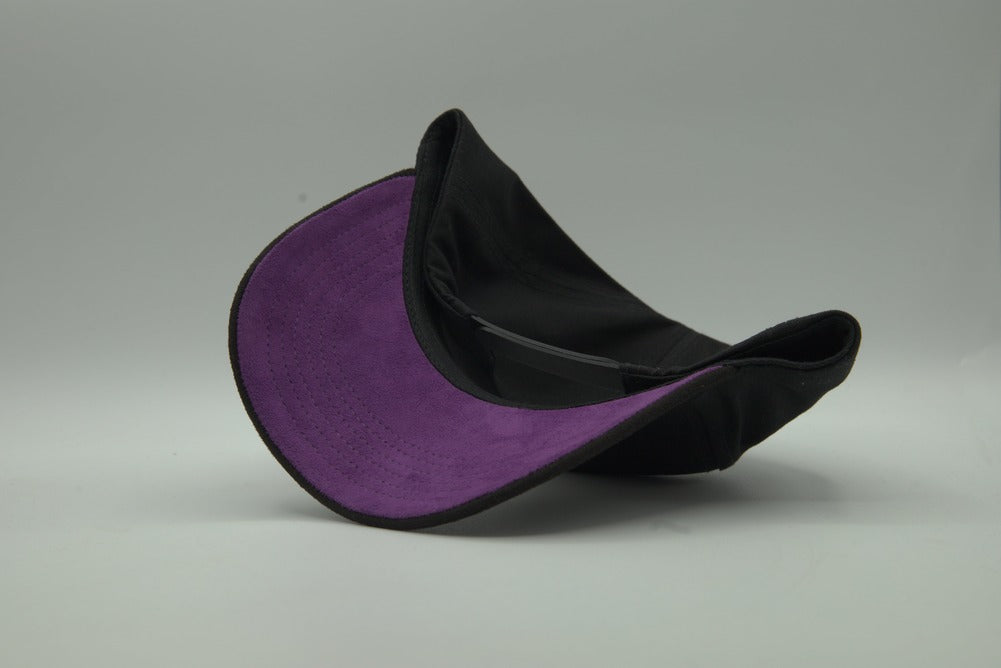 Suede Brim Snapback w/ Color Undervisor