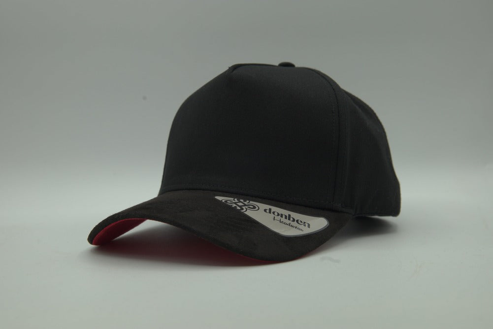 Suede Brim Snapback w/ Color Undervisor
