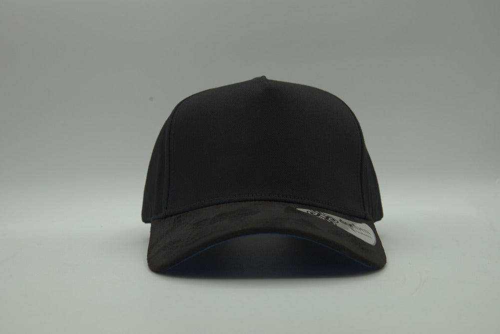 Suede Brim Snapback w/ Color Undervisor