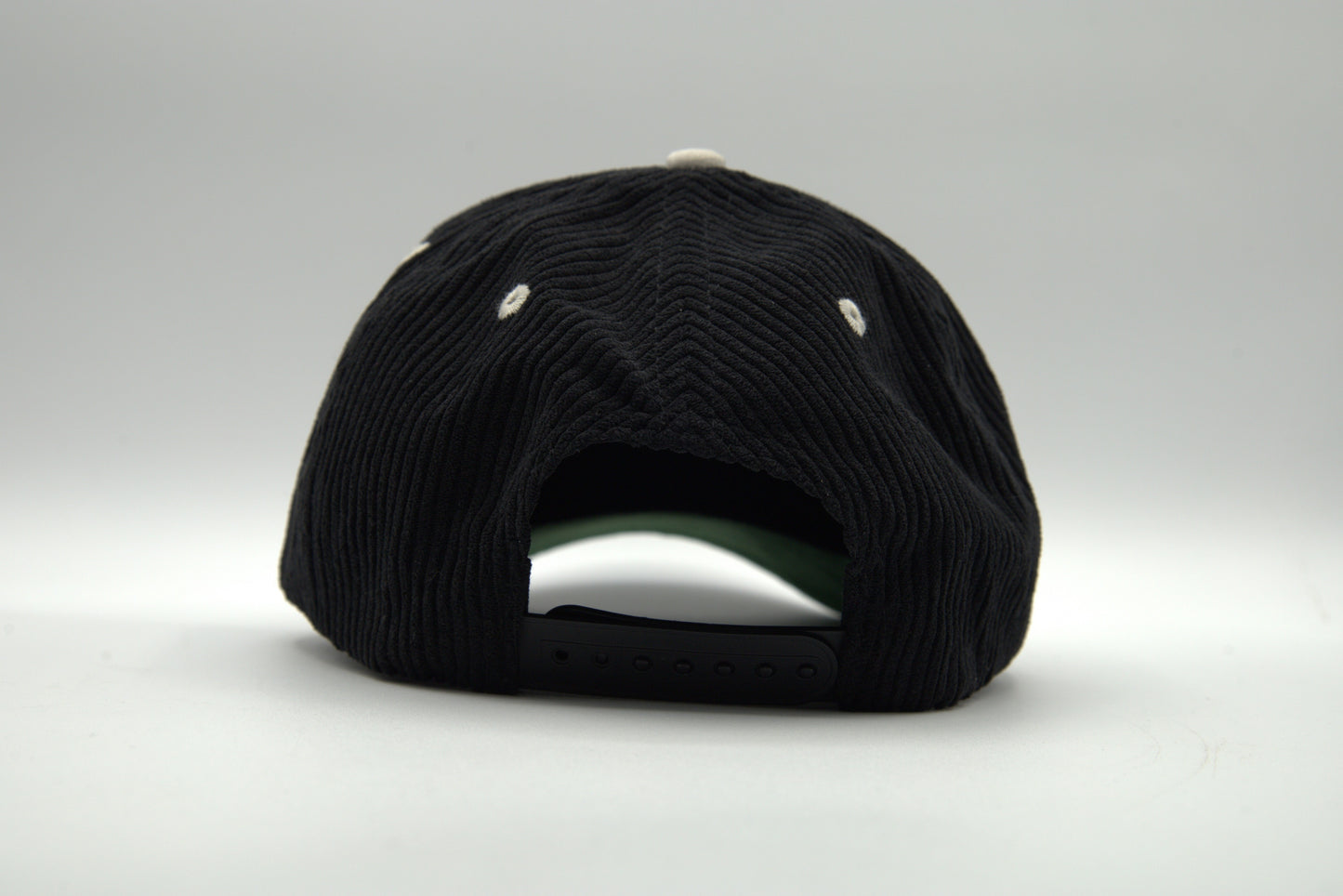Corduroy 2-Tone Snapback w/ Suede Brim & Color UV