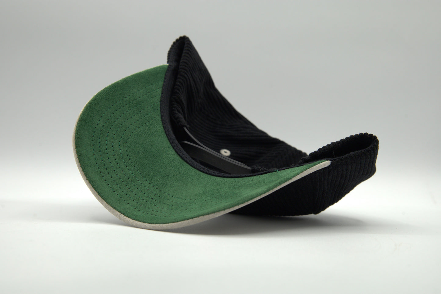 Corduroy 2-Tone Snapback w/ Suede Brim & Color UV