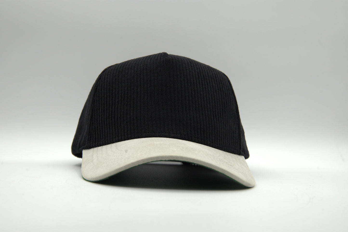 Corduroy 2-Tone Snapback w/ Suede Brim & Color UV