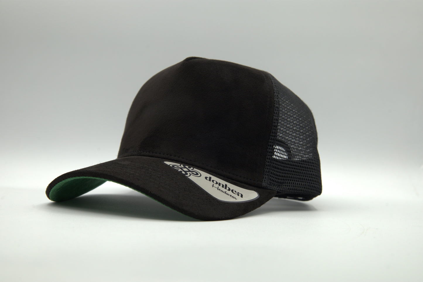 Premium Full Suede Trucker Snapback w/ Color UV