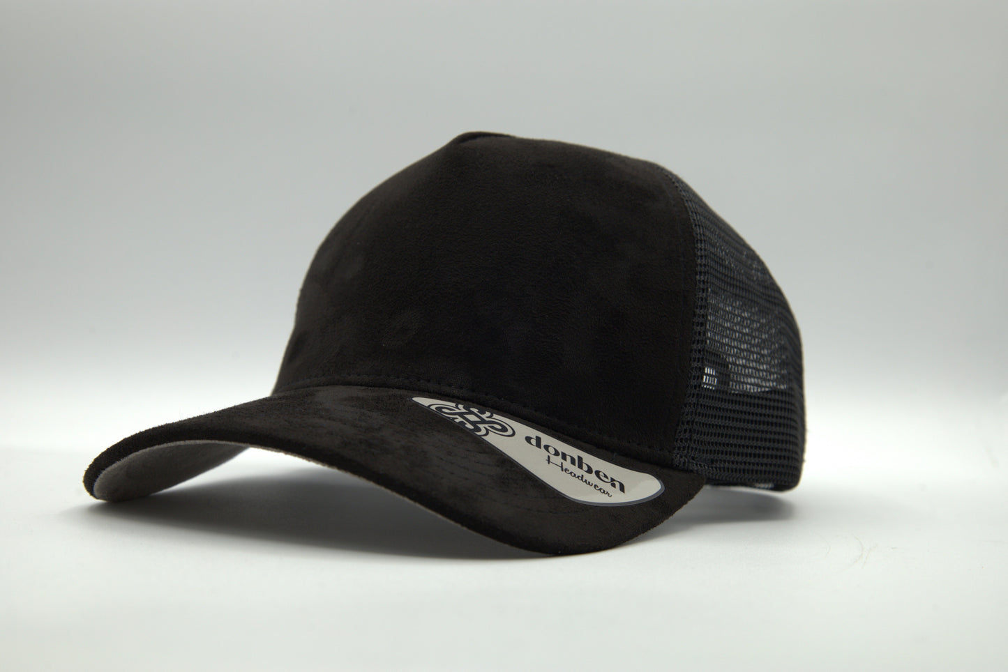 Premium Full Suede Trucker Snapback w/ Color UV