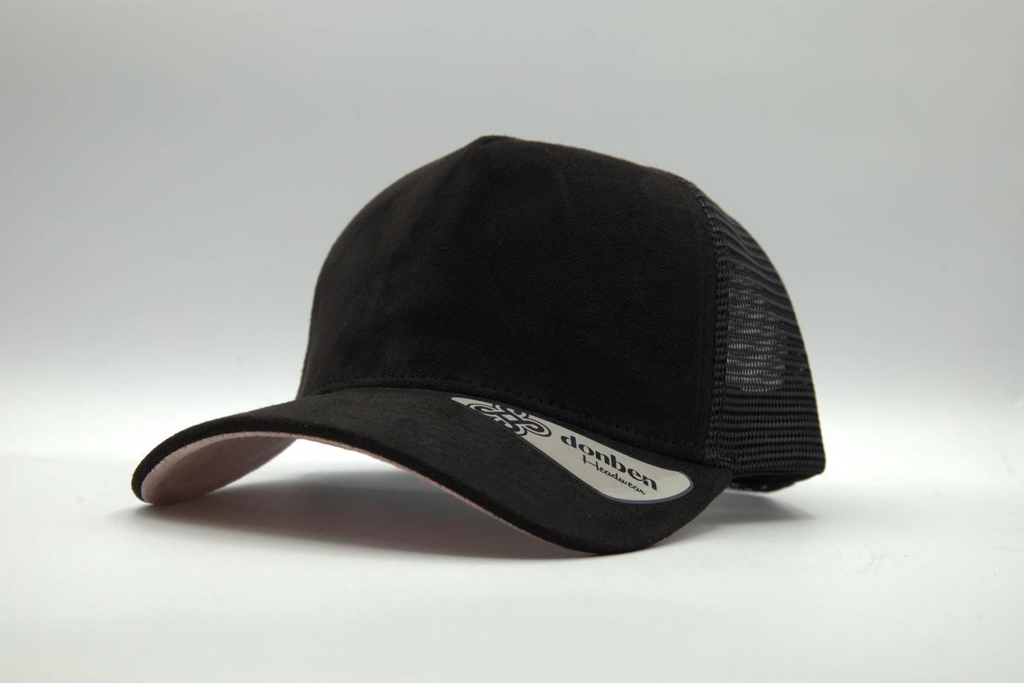 Premium Full Suede Trucker Snapback w/ Color UV