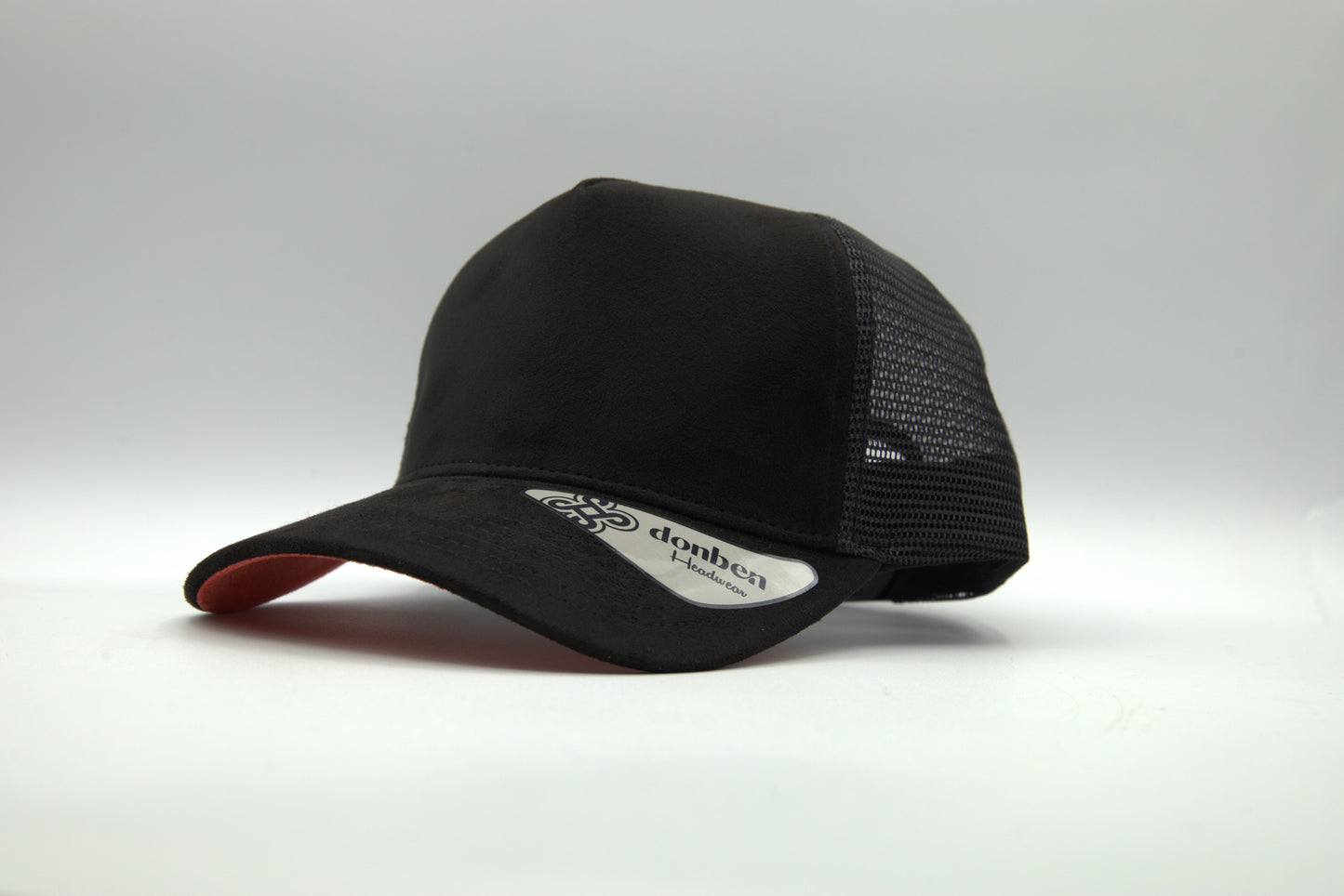 Premium Full Suede Trucker Snapback w/ Color UV