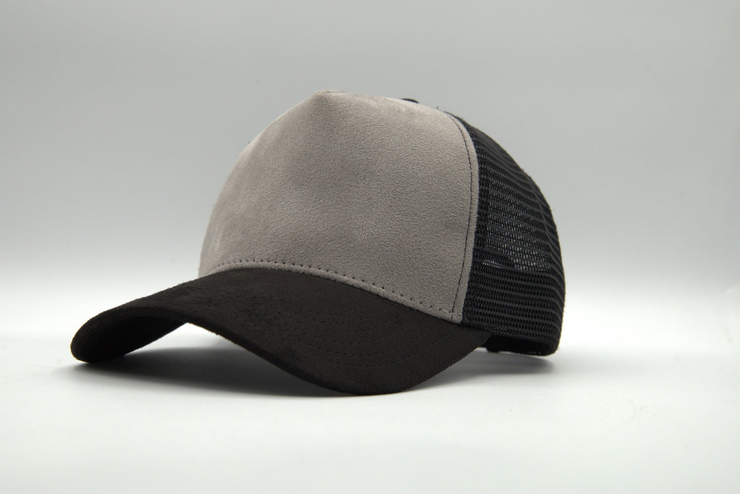 Premium Full Suede Alternate Color Trucker Snapback