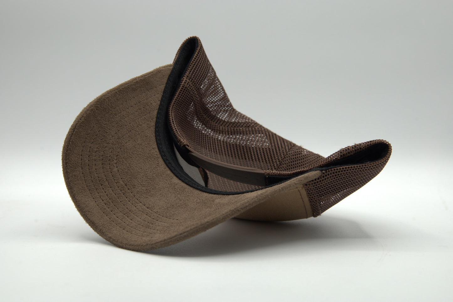 Premium Suede Brim Alternate Color Trucker Snapback