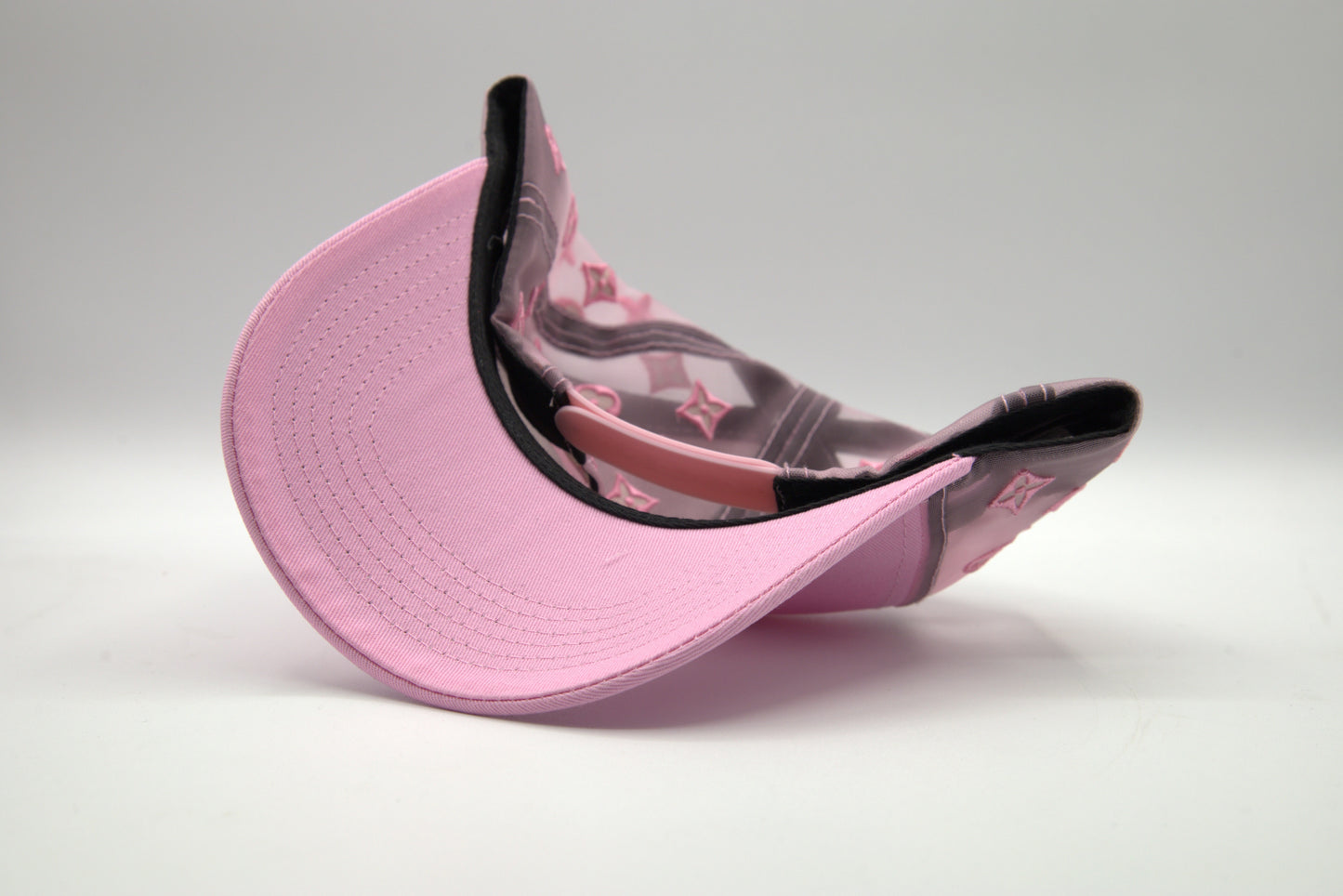 Cotton Trucker Snapback w/ Mesh Pattern