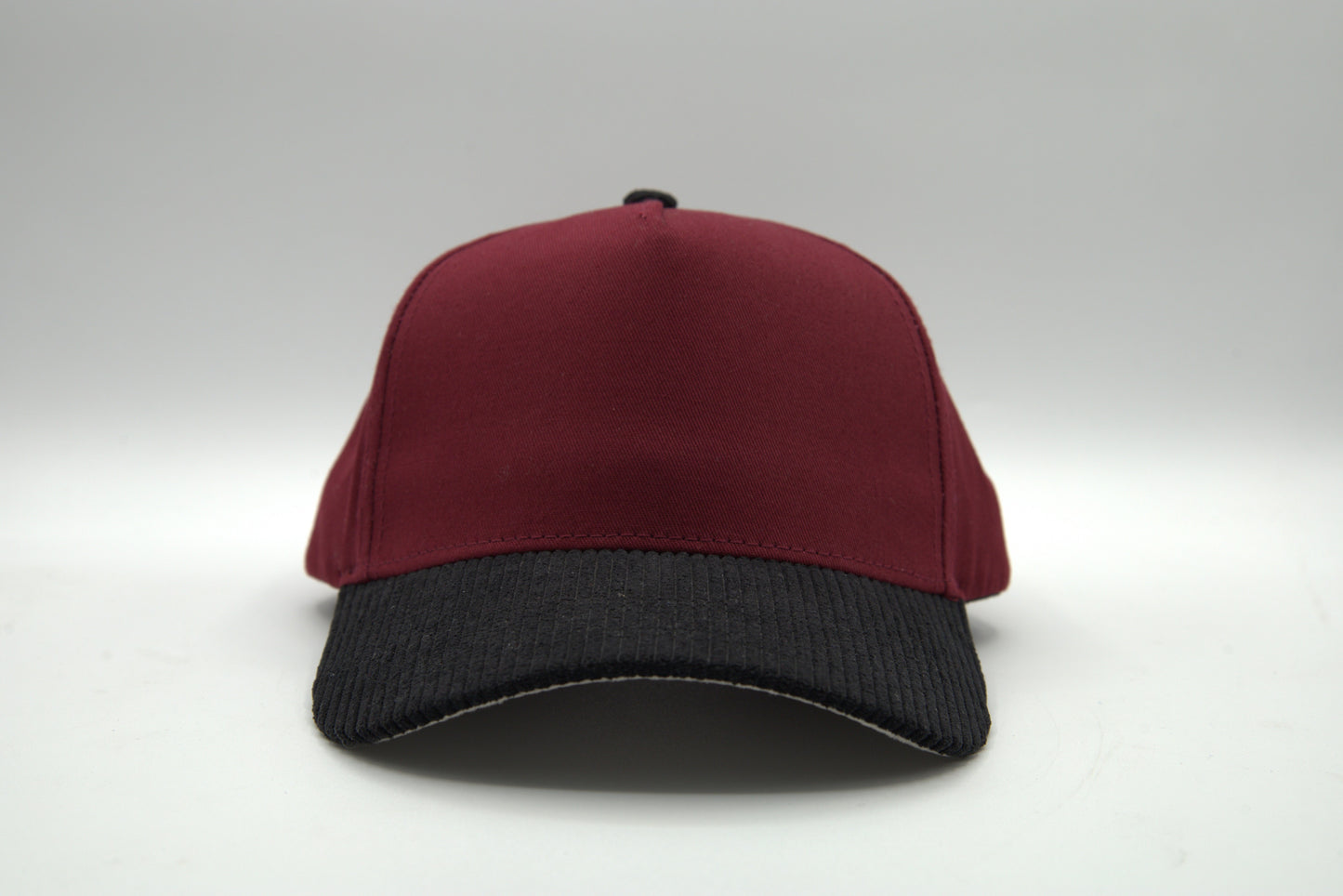 Premium 2-Tone Snapback w/ Corduroy & Suede Brim