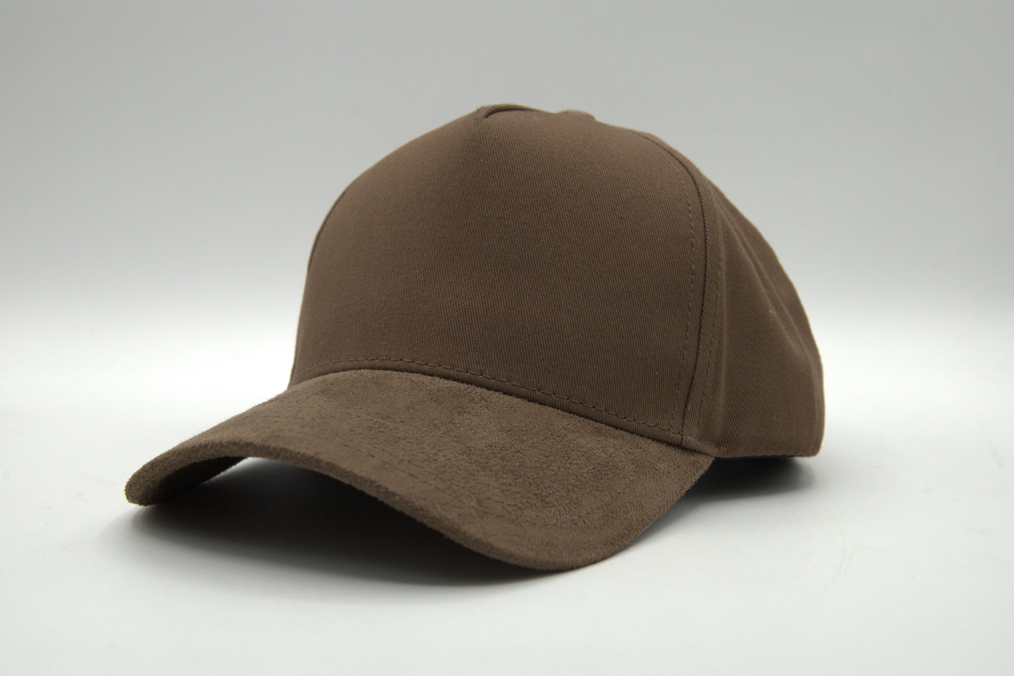 Suede Brim Snapback