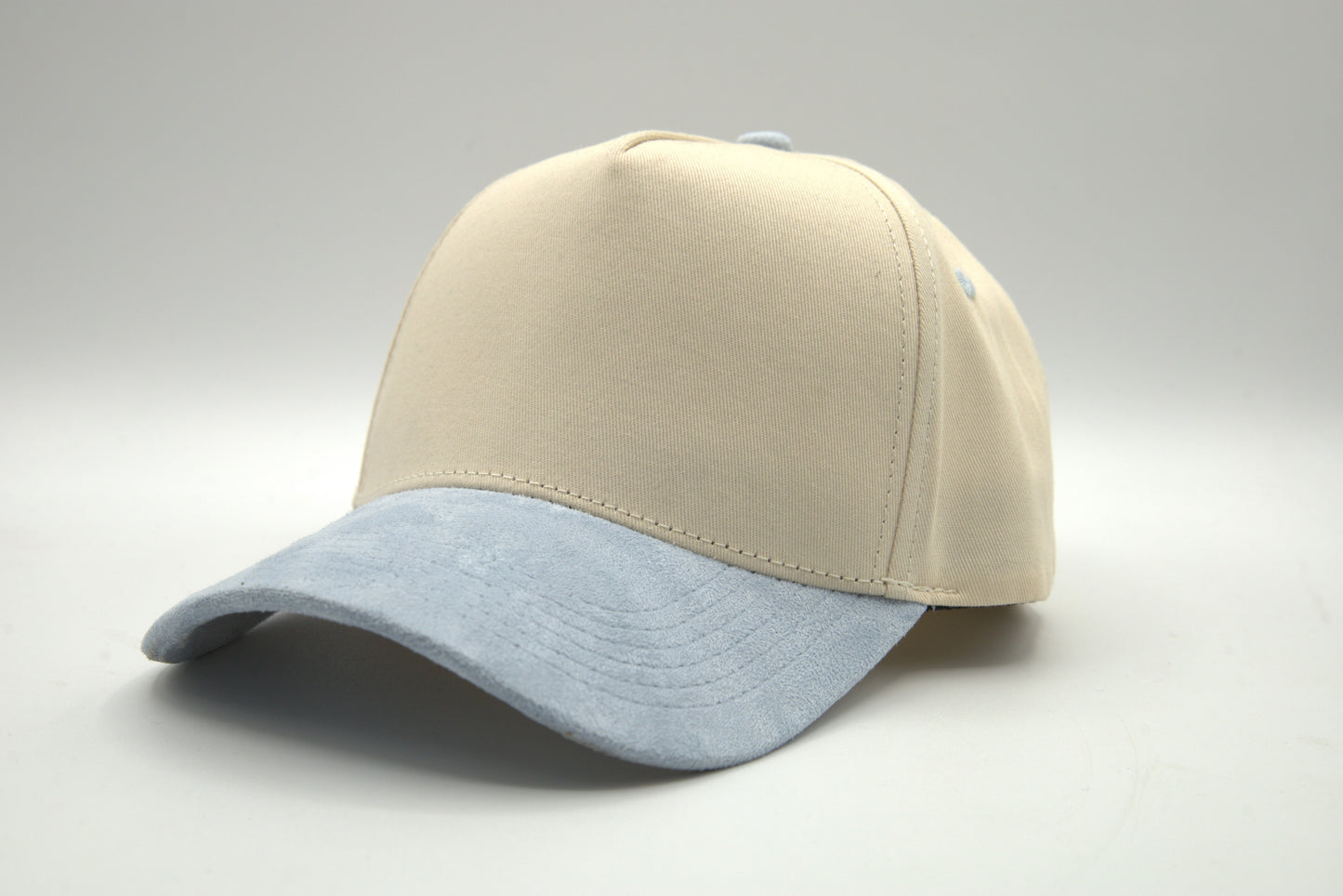 Premium Suede Brim 2-Tone Snapback
