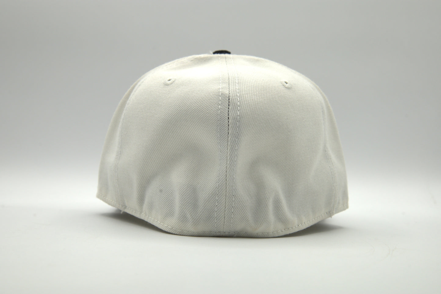 Wool Blended 2-Tone Flat Brim Fitted w/ Corduroy Brim