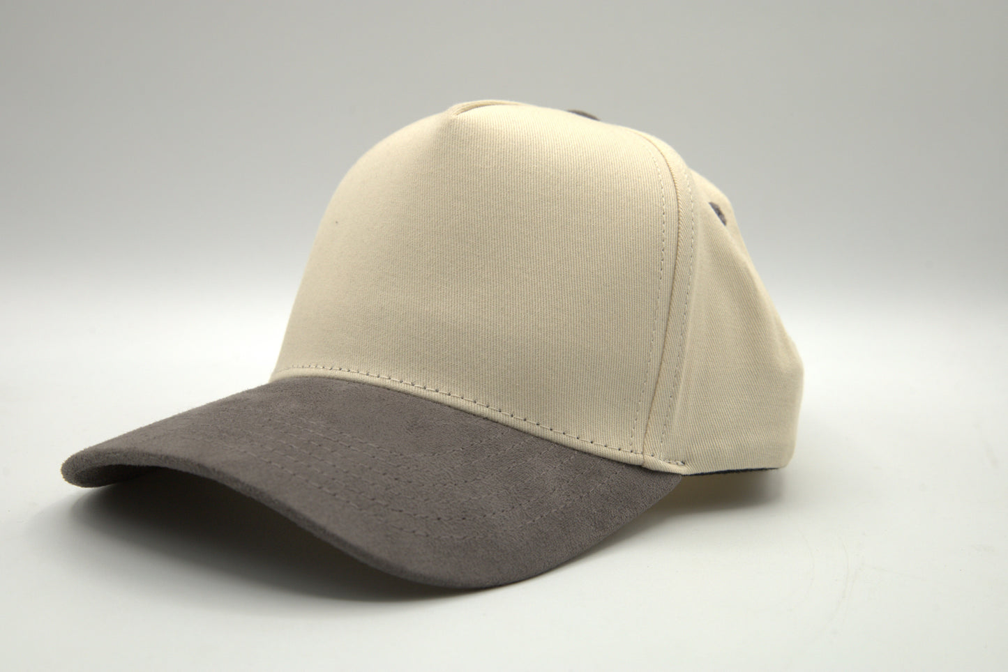 Premium Suede Brim 2-Tone Snapback