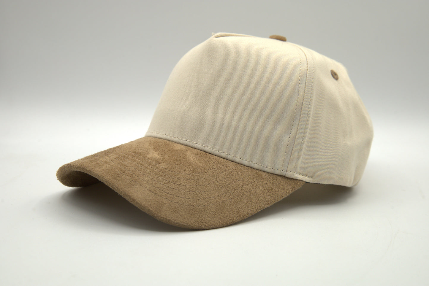 Premium Suede Brim 2-Tone Snapback