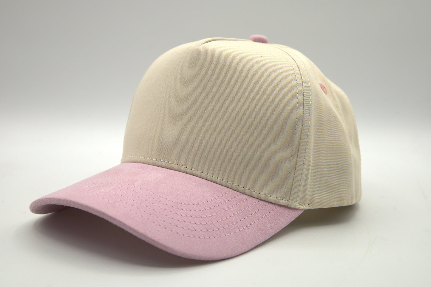 Premium Suede Brim 2-Tone Snapback