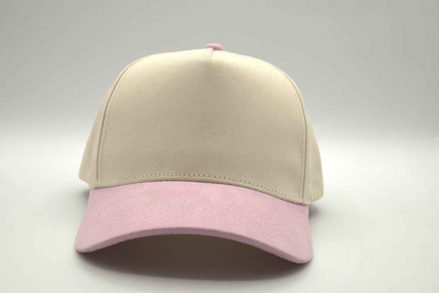 Premium Suede Brim 2-Tone Snapback