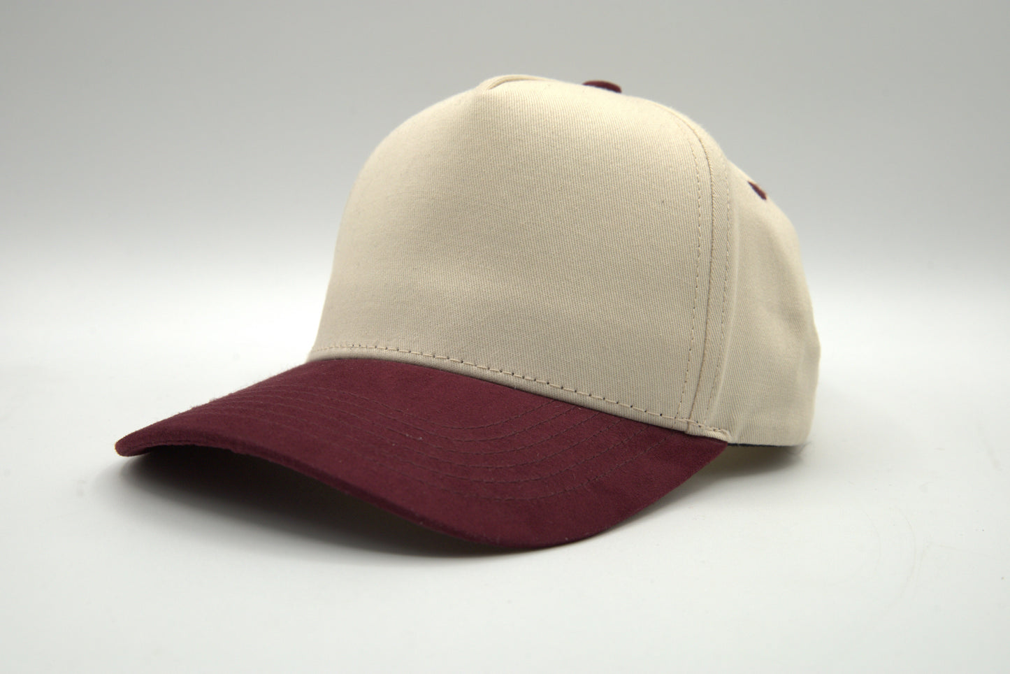 Premium Suede Brim 2-Tone Snapback