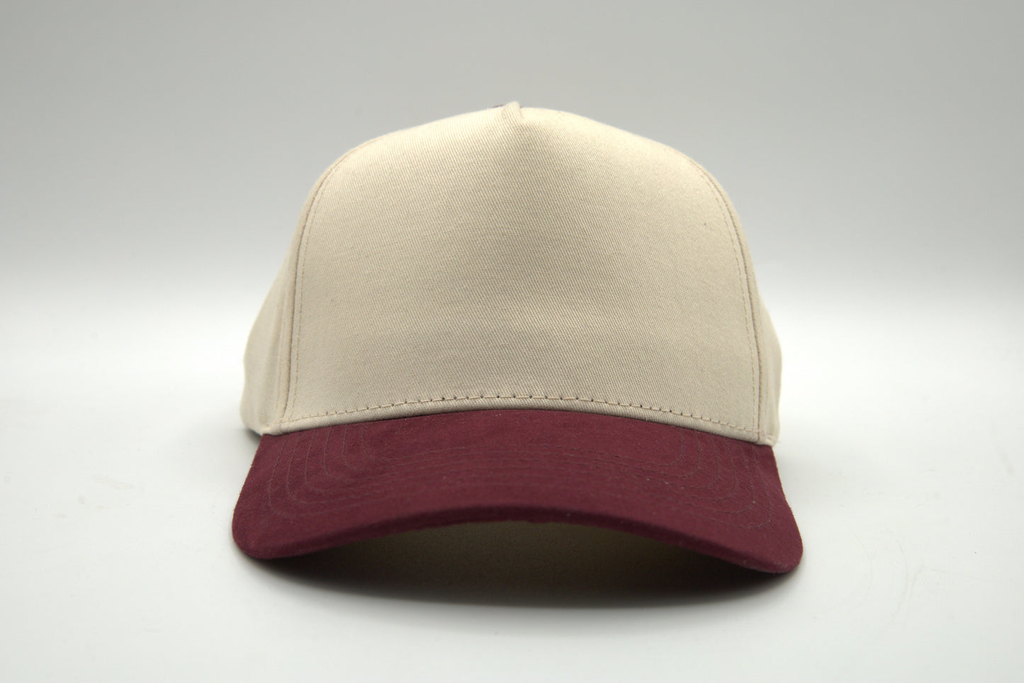 Premium Suede Brim 2-Tone Snapback