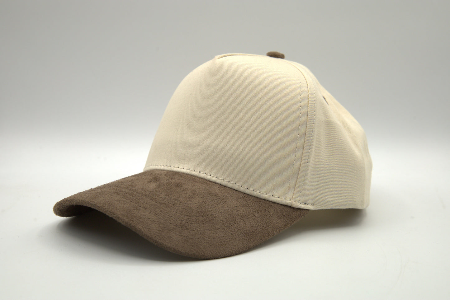 Premium Suede Brim 2-Tone Snapback