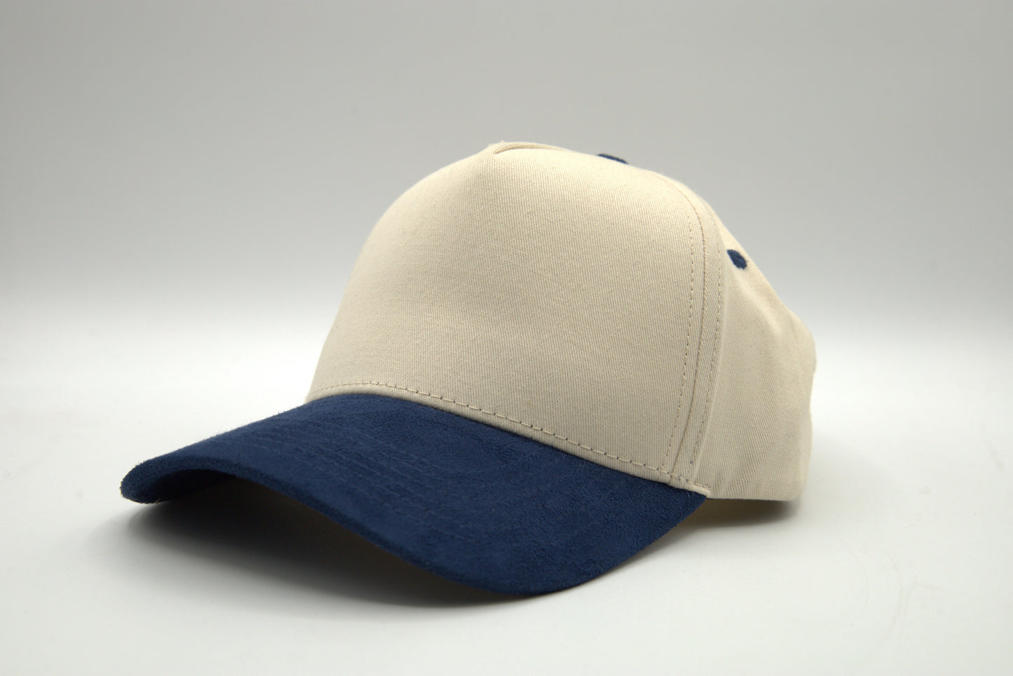 Premium Suede Brim 2-Tone Snapback
