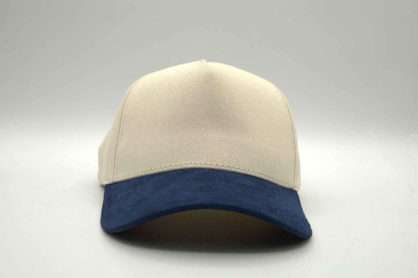 Premium Suede Brim 2-Tone Snapback