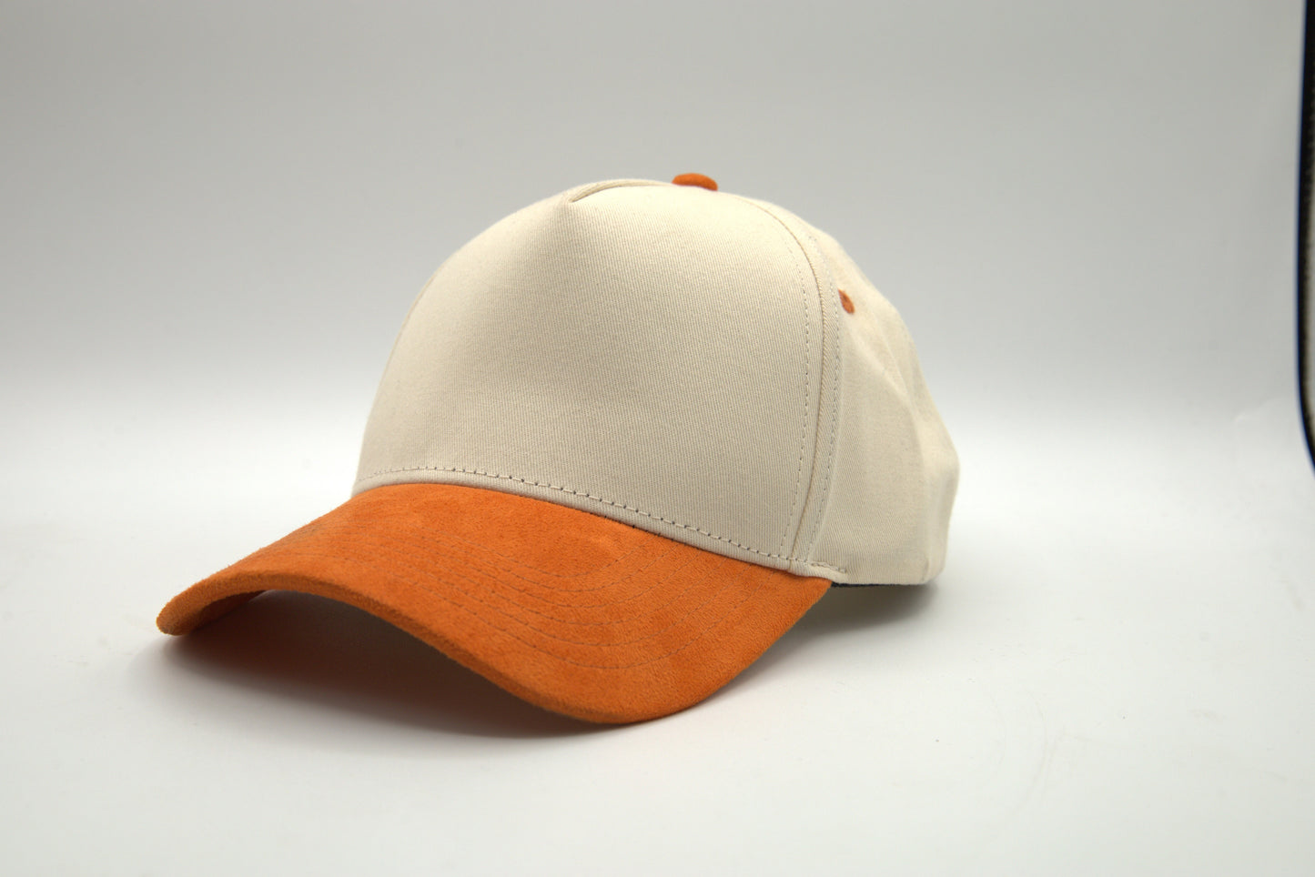 Premium Suede Brim 2-Tone Snapback