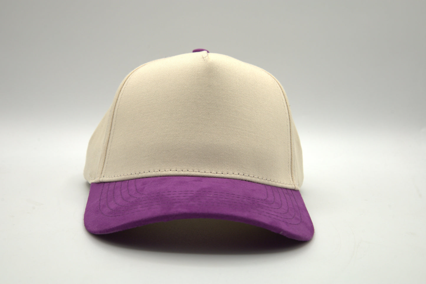 Premium Suede Brim 2-Tone Snapback