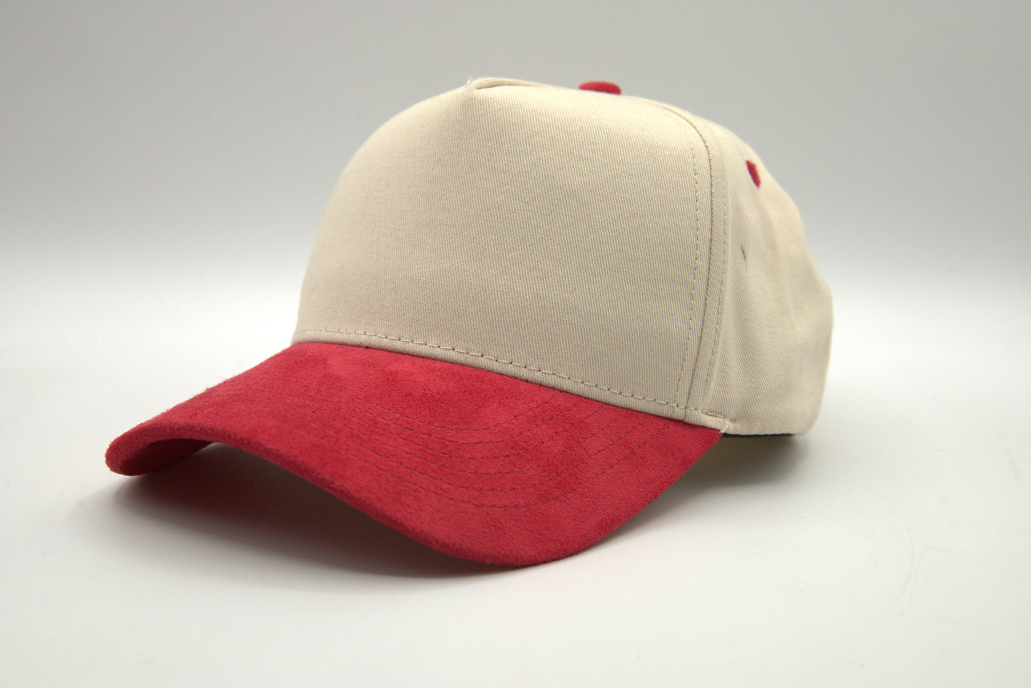 Premium Suede Brim 2-Tone Snapback