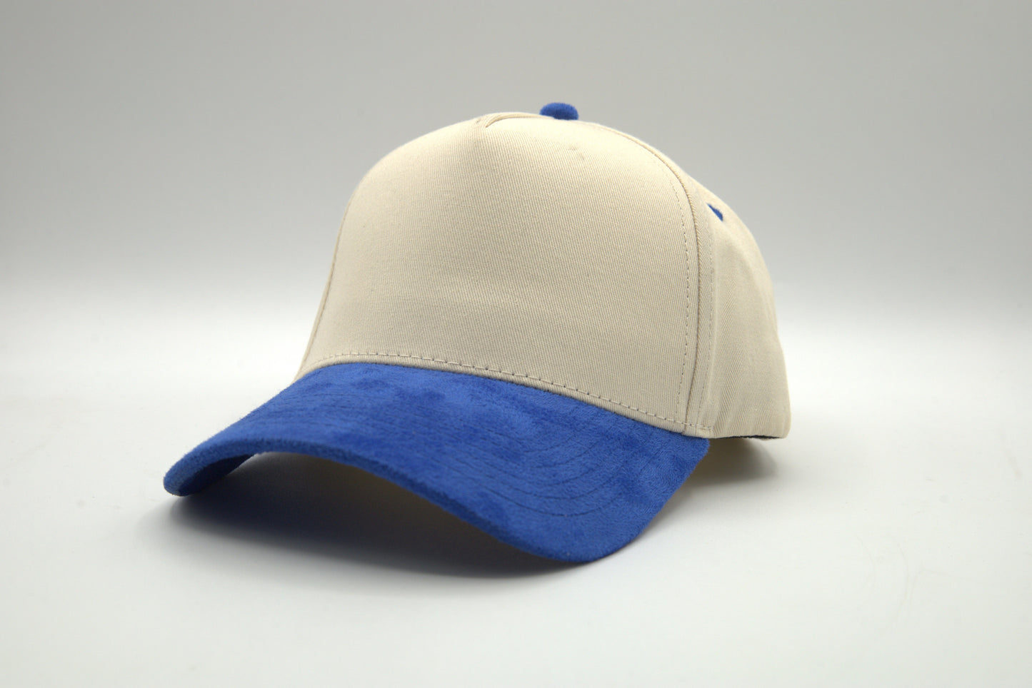 Premium Suede Brim 2-Tone Snapback