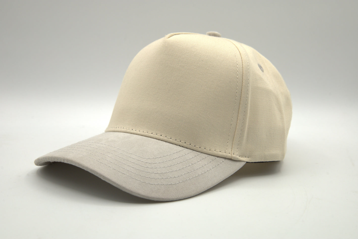 Premium Suede Brim 2-Tone Snapback