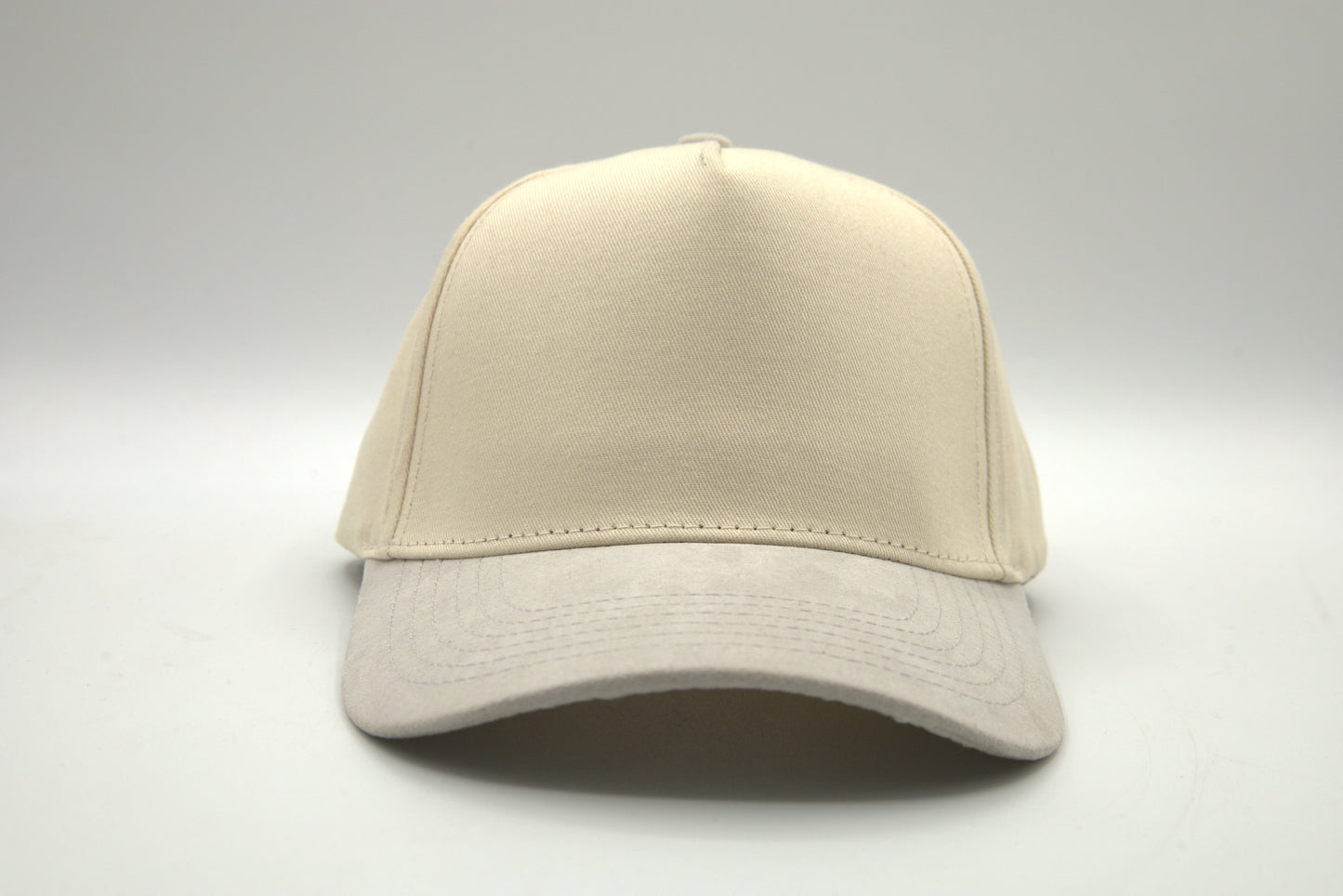 Premium Suede Brim 2-Tone Snapback
