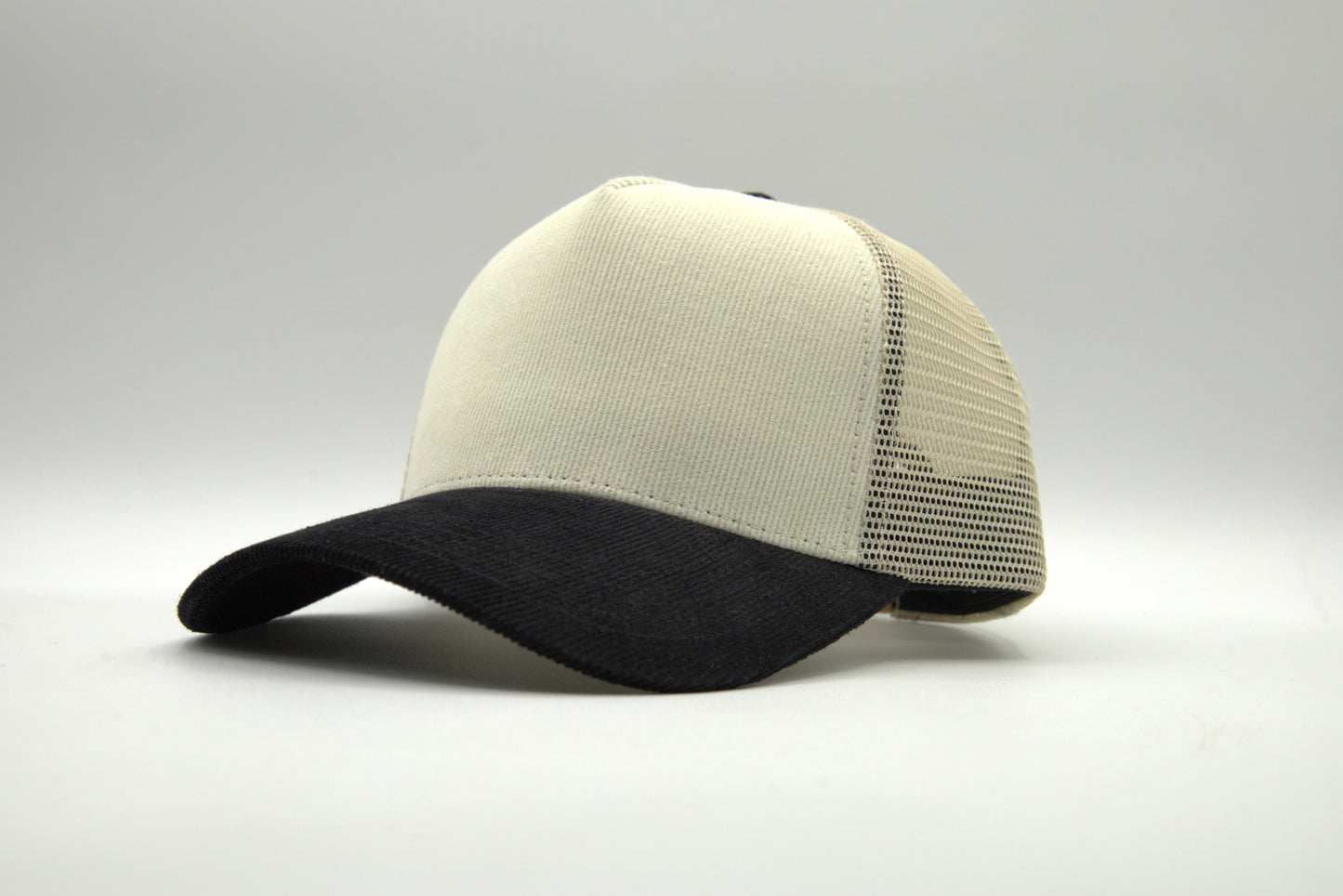 Full Corduroy 2-Tone Trucker Snapback