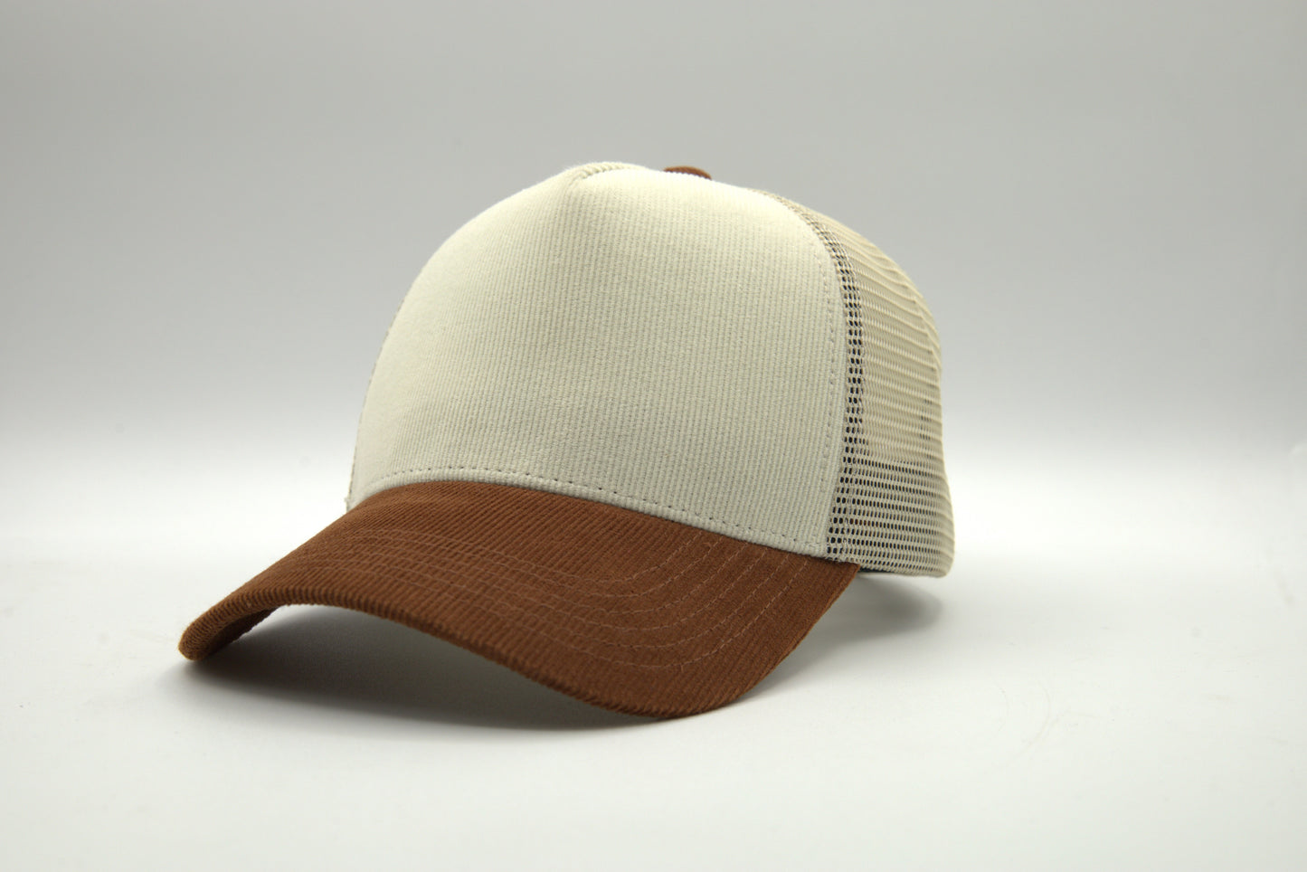 Full Corduroy 2-Tone Trucker Snapback
