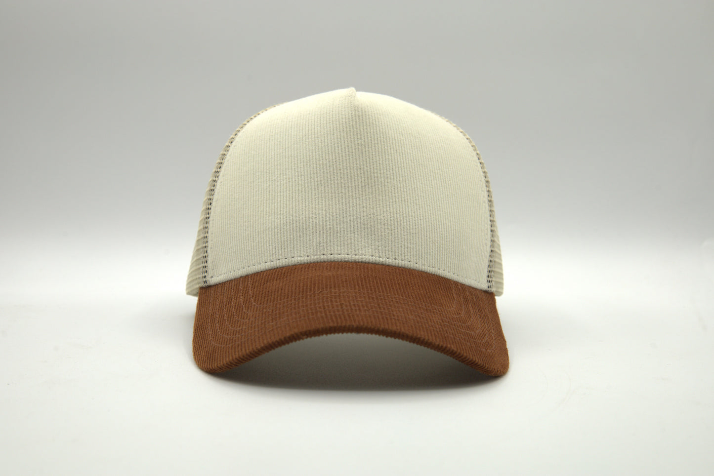 Full Corduroy 2-Tone Trucker Snapback