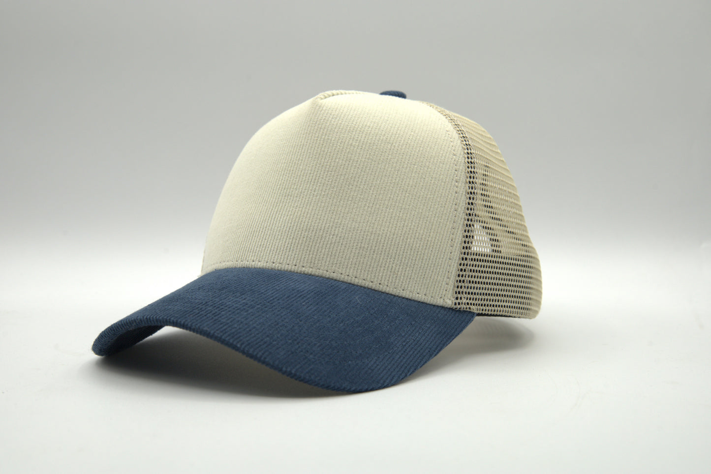 Full Corduroy 2-Tone Trucker Snapback