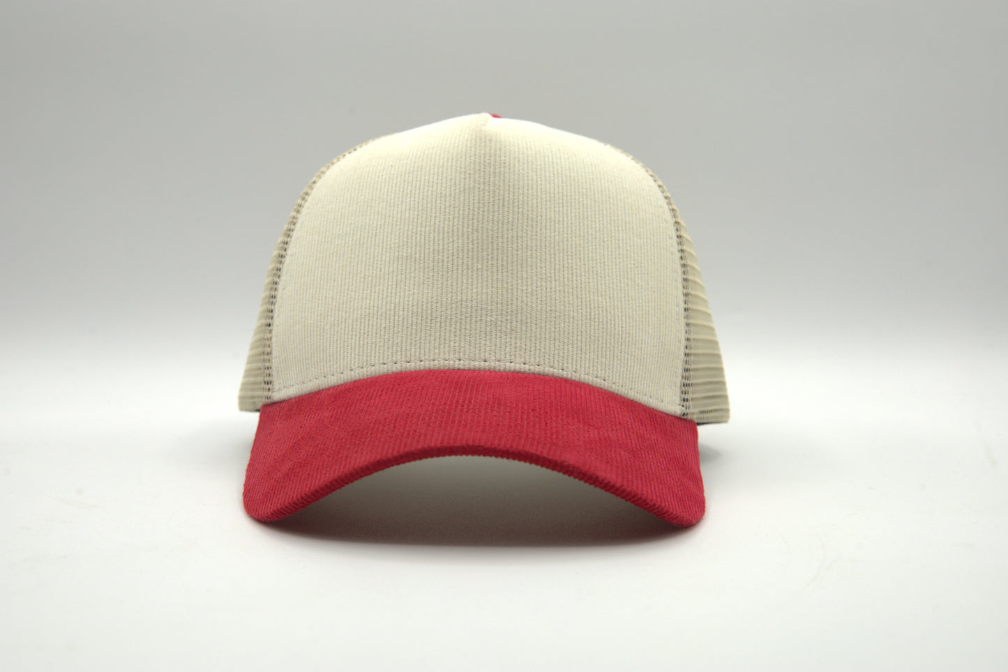 Full Corduroy 2-Tone Trucker Snapback