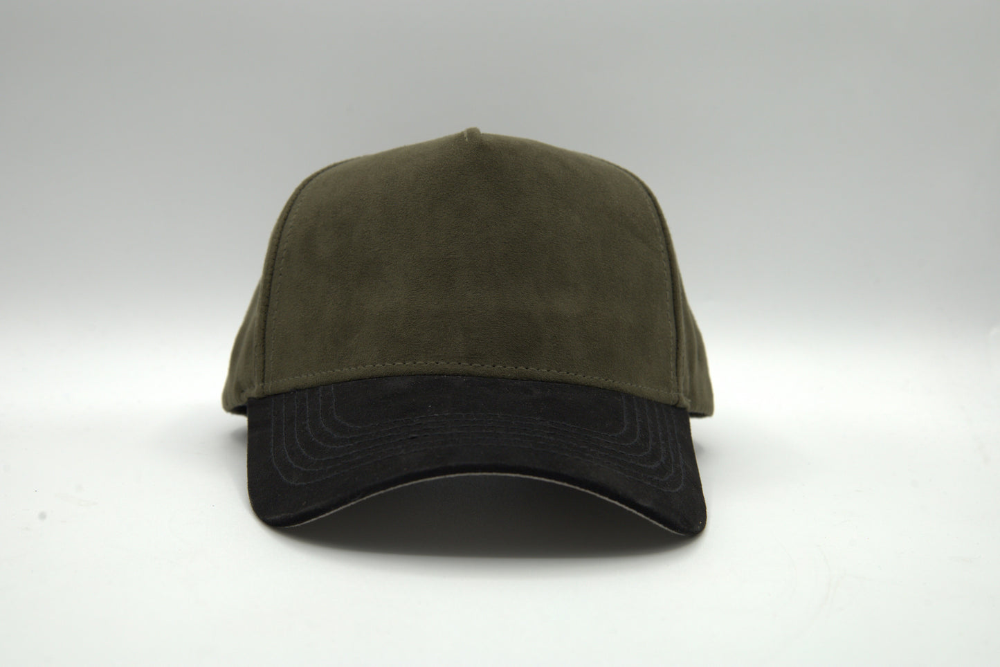 Premium Full Suede 2-Tone Snapback w/ Color UV