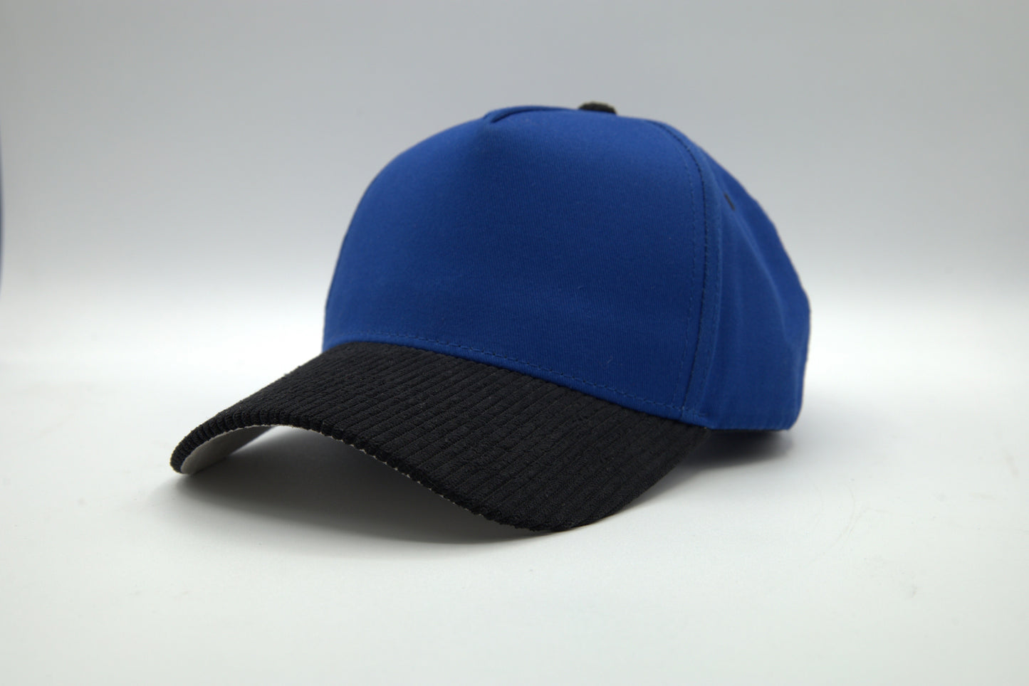 Premium 2-Tone Snapback w/ Corduroy & Suede Brim