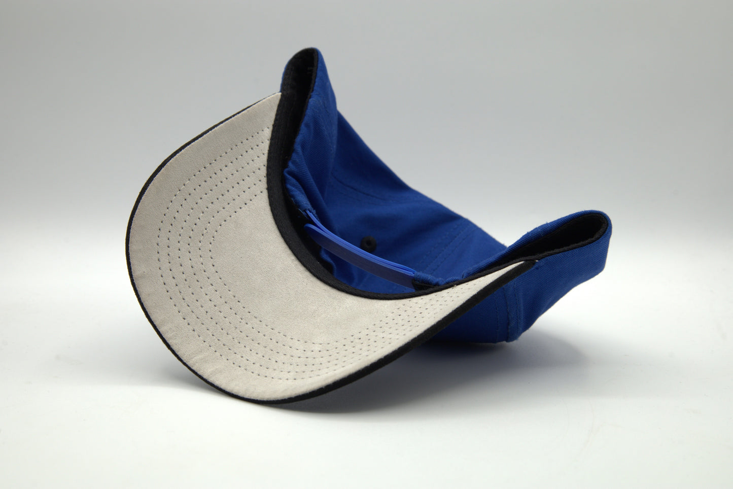 Cotton 2-Tone Snapback w/ Suede Brim & Color UV