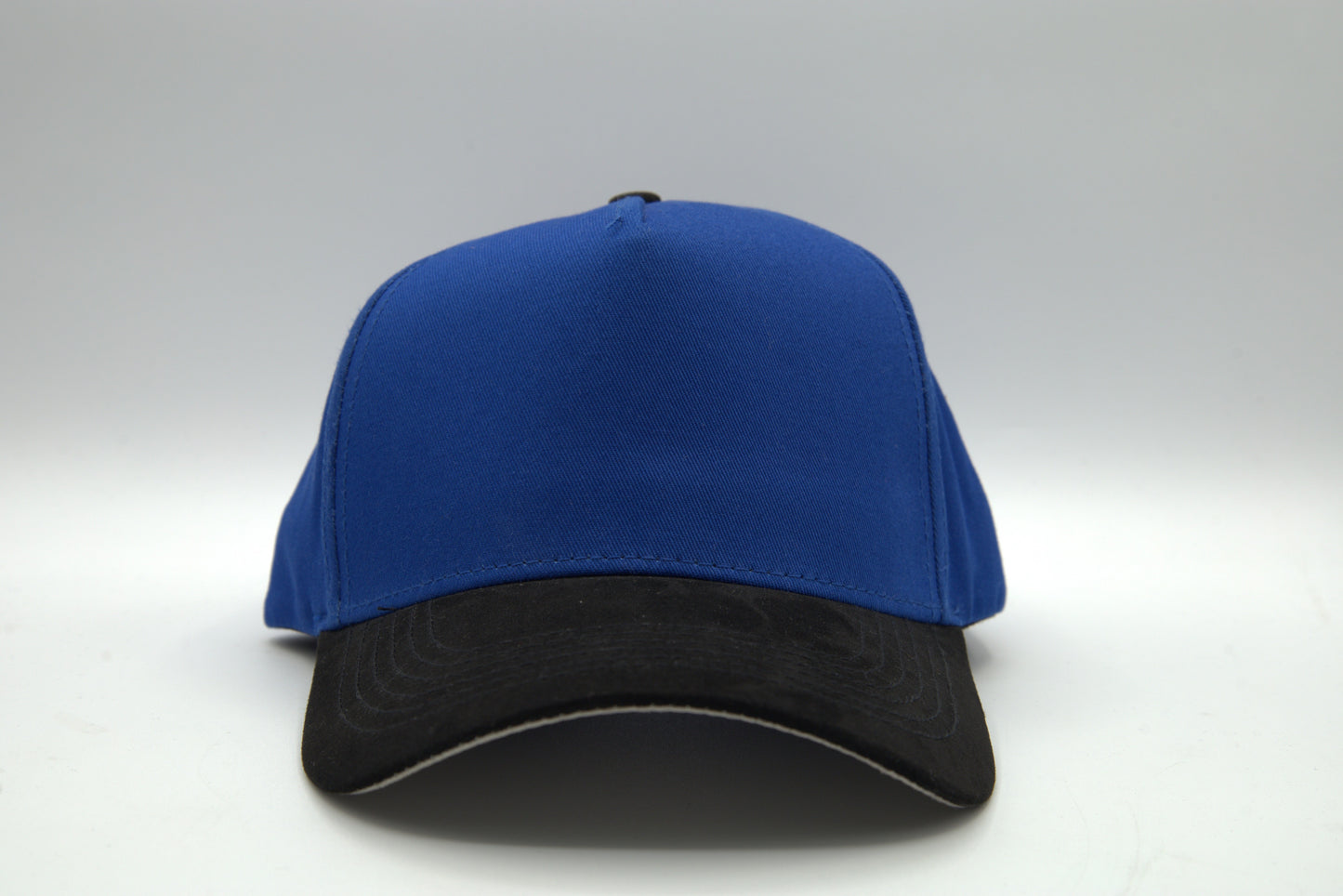 Cotton 2-Tone Snapback w/ Suede Brim & Color UV