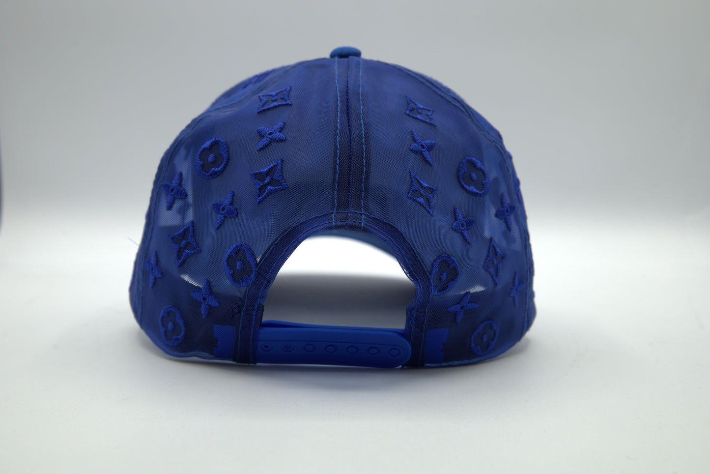 Cotton Trucker Snapback w/ Mesh Pattern