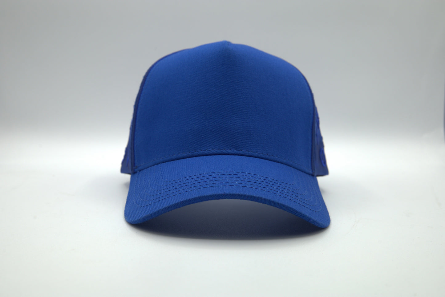 Cotton Trucker Snapback w/ Mesh Pattern